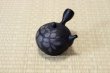Photo3: Tokoname Japanese tea pot kyusu Komatsu ceramic tea strainear koku tubaki 220ml (3)