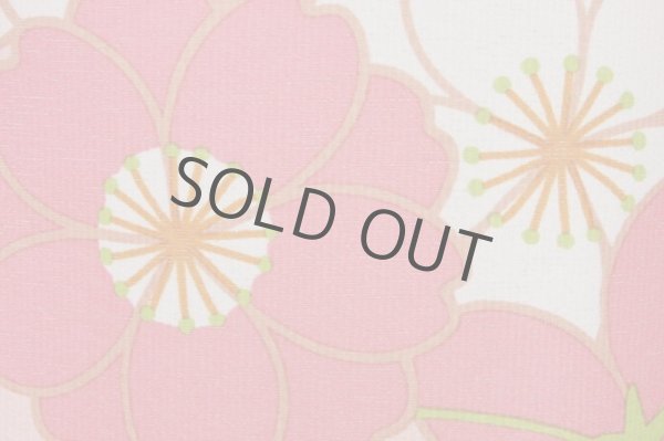 Photo7: Noren Japanese Curtain Doorway NM SD yumemiso flowers 85 x 150cm (7)