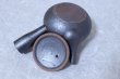 Photo8: Shigaraki pottery tea strainer Japanese tea pot kyusu nanbu 350ml (8)