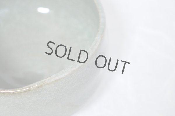 Photo6: Mino ware pottery Japanese tea ceremony bowl Matcha chawan kannyu midori miyabi (6)