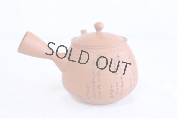 Photo10: Tokoname Japanese tea pot kyusu YT rokkasen waka reiko red 330ml and tea cups (10)