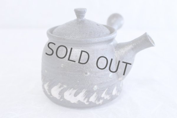 Photo1: Shigaraki pottery tea strainer Japanese tea pot kyusu jyuhyo 400ml (1)