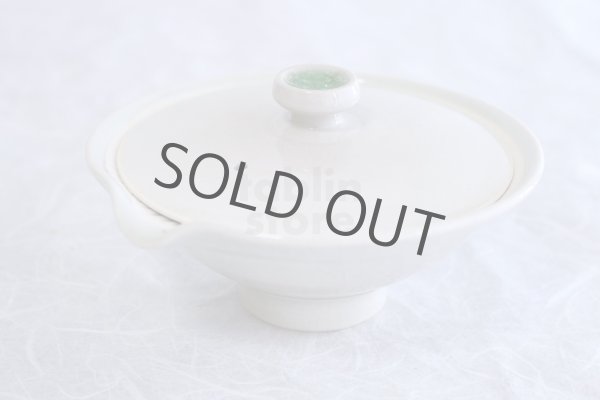 Photo2: Shigaraki pottery Japanese tea pot kyusu Hohin shiboridashi Ryofu 95ml (2)