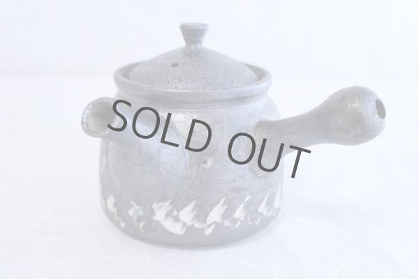 Photo3: Shigaraki pottery tea strainer Japanese tea pot kyusu jyuhyo 400ml (3)