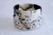 Photo3: Mino Japanese pottery matcha tea bowl chawan Oribe hanamon set of 2 w/woodbox  (3)