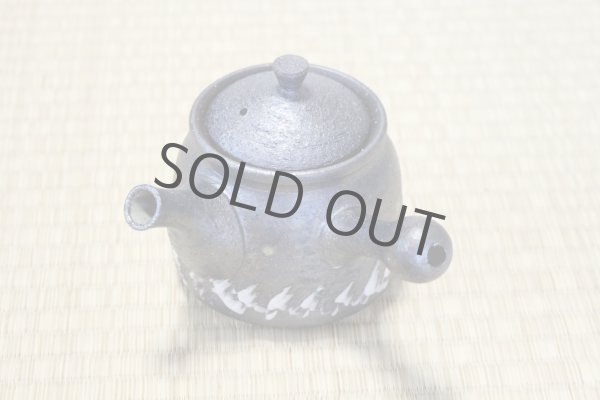 Photo9: Shigaraki pottery tea strainer Japanese tea pot kyusu jyuhyo 400ml (9)