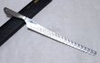 Photo1: Glestain all stainless Japanese knife dimple blade Salmon Slicer any size (1)