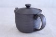 Photo5: Arita Porcelain Japanese tea pot Sendan S type strainer black 275ml (5)