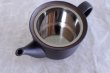 Photo8: Arita Porcelain Japanese tea pot Sendan S type strainer black 275ml (8)