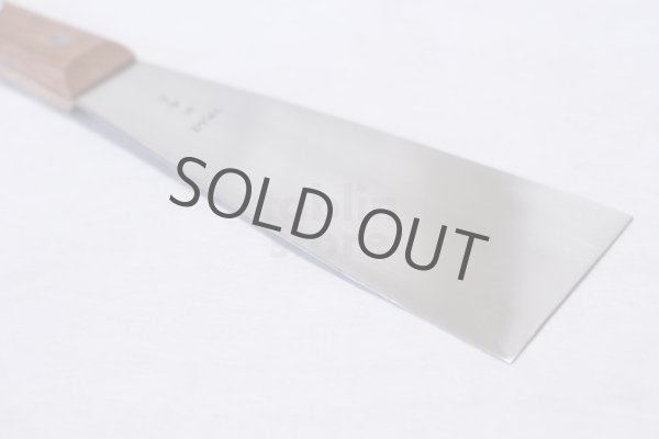Photo4: SAKAI TAKAYUKI stainless okonomiyaki turner (thin) any size (4)