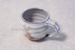 Photo6: Hagi yaki ware Japanese pottery mug coffee cup go white glaze keiichiro 340ml (6)