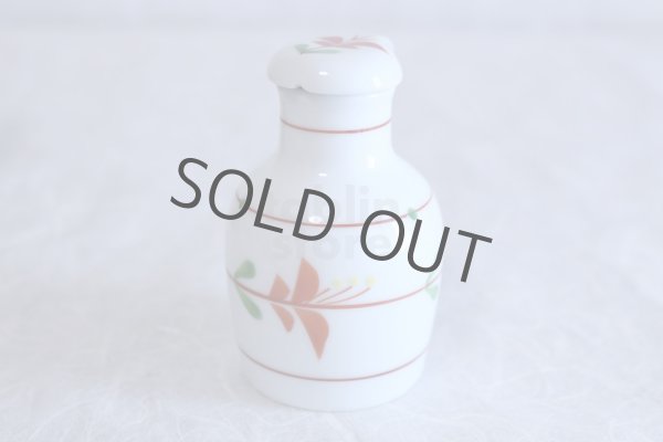 Photo4: Arita imari sd Porcelain Japanese soy sauce bottle hanameguri  100ml (4)