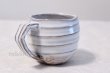 Photo3: Hagi yaki ware Japanese pottery mug coffee cup go white glaze keiichiro 340ml (3)