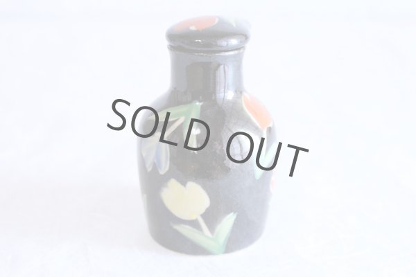 Photo2: Arita imari sd Porcelain Japanese soy sauce bottle shinokohana  100ml (2)
