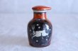 Photo1: Arita imari sd Porcelain Japanese soy sauce bottle shumaki rabbit 100ml (1)