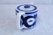 Photo3: Hasami Porcelain Japanese tea pot majorika S type strainer blue 550ml (3)