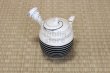 Photo4: Tokoname ware Japanese tea pot kyusu ceramic strainer YT Kenji black line 320ml (4)