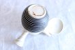 Photo11: Tokoname ware Japanese tea pot kyusu ceramic strainer YT Kenji black line 320ml (11)