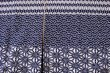 Photo6: Noren Japanese door curtain daichi bassen sashiko cotton 85 x 150cm (6)