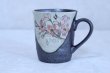 Photo1: Kutani Porcelain Japanese mug coffee tea cup sakura D 8cm (1)