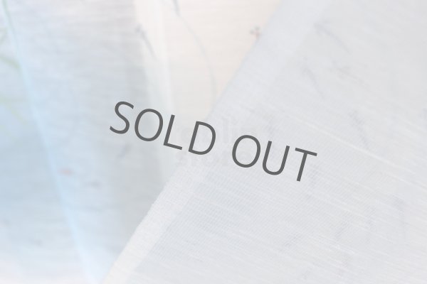 Photo5: Kyoto Noren MS Japanese door curtain killifish blue 85 x 150cm (5)