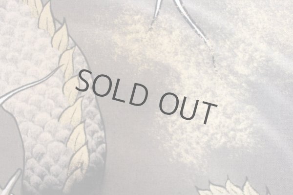 Photo6: Noren CSMO Japanese door curtain doragon shinryu cotton  85 x 150cm (6)