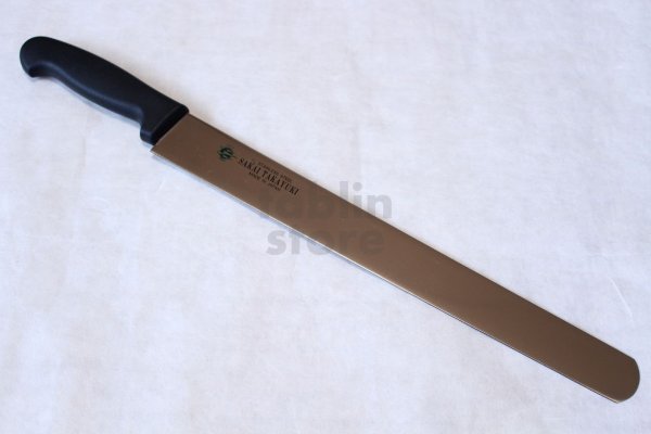 Photo1: Sakai takayuki patissier cake knife stainless-steel PC handle any type (1)