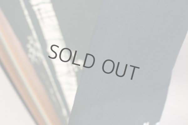 Photo8: Kyoto Noren SB Japanese batik door curtain Take Bamboo green 85cm x 150cm (8)