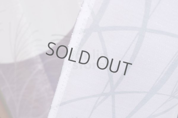 Photo5: Kyoto Noren MS Japanese door curtain Susuki and Moon purple 85 x 150cm (5)