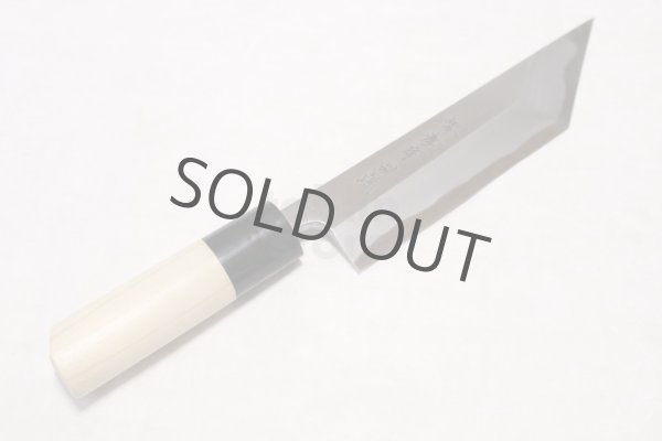 Photo2: Sakai takayuki Japanese knife Tokujou Yasuki white-2 steel Edo saki eel any size (2)