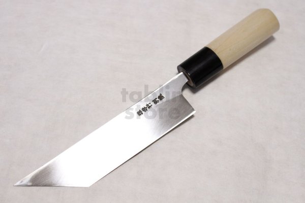 Photo4: Sakai takayuki Japanese knife Tokujou Yasuki white-2 steel Edo saki eel any size (4)