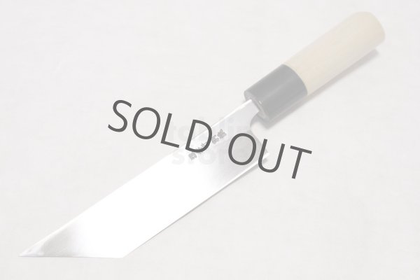 Photo4: Sakai takayuki Japanese knife Tokujou Yasuki white-2 steel Edo saki eel any size (4)