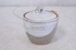 Photo6: Hagi ware Senryuzan climbing kiln Japanese tea pot kyusu Kake white glaze 280ml (6)