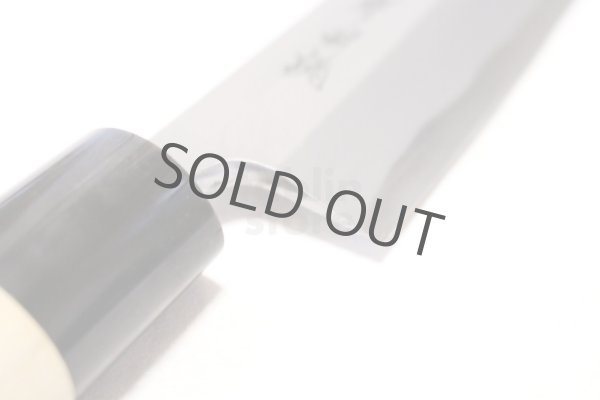 Photo6: Sakai takayuki Japanese knife Tokujou Yasuki white-2 steel Edo saki eel any size (6)