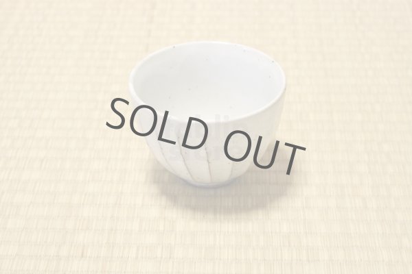 Photo6: Mino ware Japanese pottery matcha chawan tea bowl toga mentori noten (6)