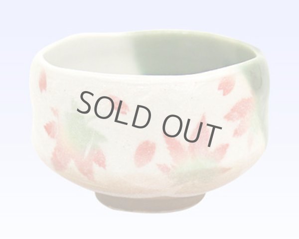Photo10: Mino ware Japanese pottery tea ceremony bowl Matcha chawan maple momiji noten  (10)