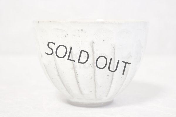 Photo2: Mino ware Japanese pottery matcha chawan tea bowl toga mentori noten (2)