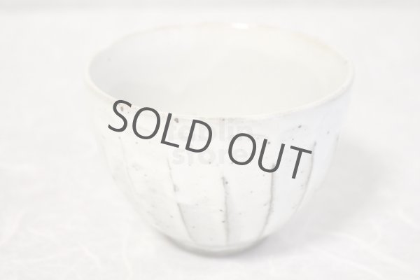 Photo3: Mino ware Japanese pottery matcha chawan tea bowl toga mentori noten (3)