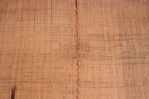 Photo4: Noren Mitsuru Japanese linen door curtain Kakishibu fude asobi 88 x 150cm (4)