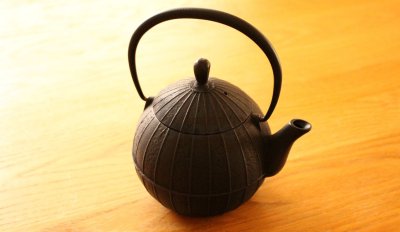 Photo1: ITCHU-DO KURUMI Japanese Cast Iron tea Kettle Nambu Tetsubin 800ml