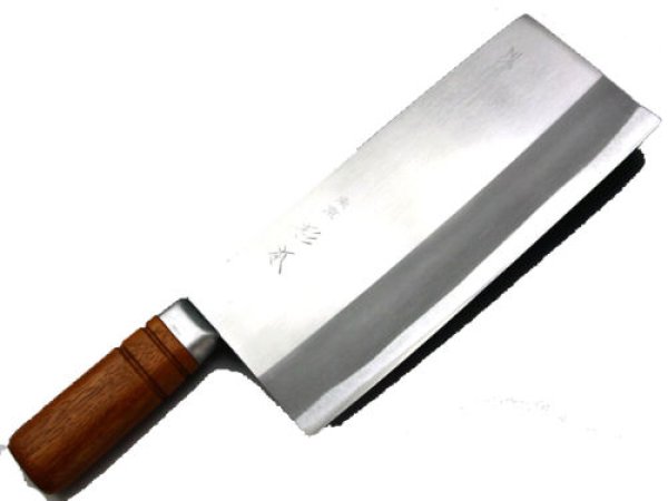 Photo1: Tsukiji Sugimoto Tokyo hamono carbon steel Chinese knife 220 x 95mm any type (1)