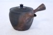 Photo1: Tokoname YT Japanese tea pot Gyokko pottery tea strainer yohen matsu 160ml (1)