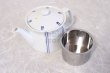 Photo10: Arita Porcelain Japanese tea pot stripe S type strainer blue 400ml (10)
