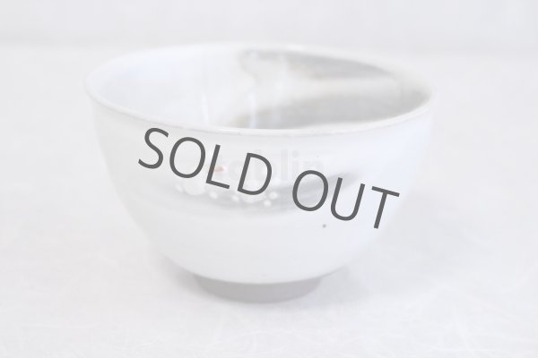 Photo2: Mino ware pottery Japanese tea ceremony bowl Matcha chawan white rabbit yuki (2)
