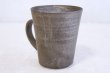 Photo7: Kiyomizu Japanese pottery tea mug coffee cup Daisuke itome black 250ml (7)