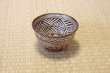 Photo10: Kiyomizu Kyoto porcelain Japanese matcha tea bowl chawan carved mishima Keiho (10)