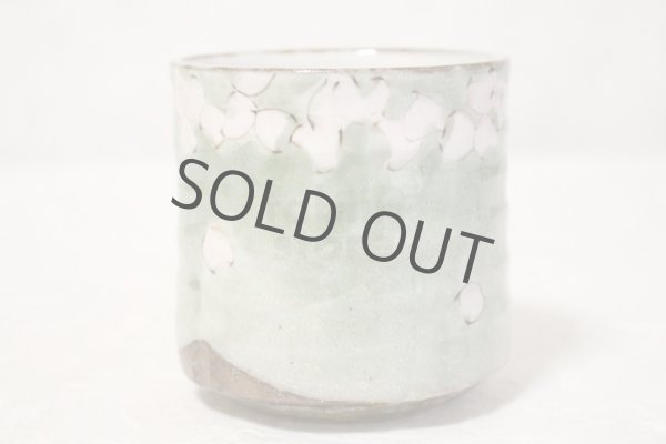 Photo9: Kutani Porcelain yunomi tea cup pottery tumbler sakura 380ml (9)