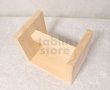 Photo5: Japanese Hinoki bath chair natural wood Stool yc H21cm (5)