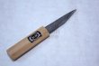 Photo2: Kiridashi knife kogatana Japanese Woodworking Takao Shibano white 2 steel 120mm (2)