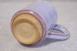 Photo8: Hagi yaki ware Japanese pottery mug coffee cup purple 220ml (8)